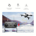 E88 Quadcopter UAV Drone with Dual HD Cameras - Black (HD Dual Camera)